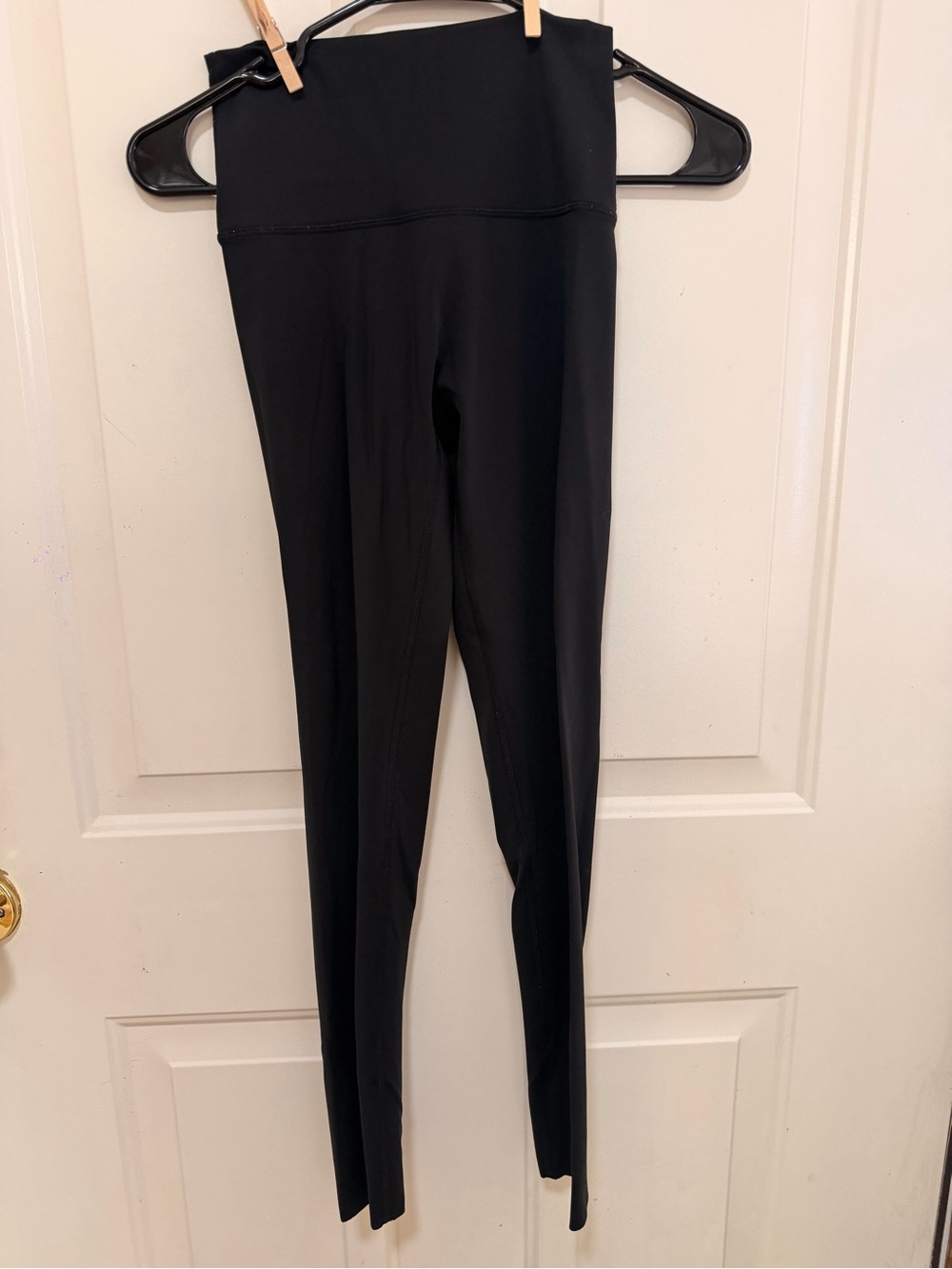 High-Rise Black Performance Leggings
